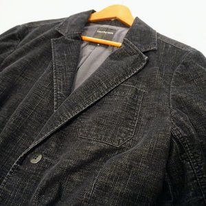 Men's Calvin Klein Casual/Semi-Formal Sport Coat (Color: Black / Size: XL)